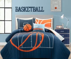 Lush Decor Basketball Reversible Quilt Set 25 Lush Decor Basketball Reversible Quilt Set -Northlight Sales Store 810596045