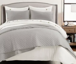 Lush Decor Linen-Cotton Blend Reversible Quilt Set -Northlight Sales Store 810596048