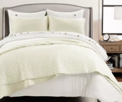 Lush Decor Linen-Cotton Blend Reversible Quilt Set -Northlight Sales Store 810596050
