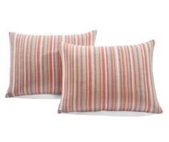 Lush Decor Rust, Yellow & Blue Stripe Quilted Coverlet Set -Northlight Sales Store 810596059 6