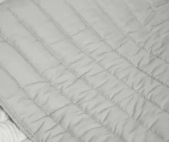 Navy & Gray Crinkle Ombre Full/Queen 3-Piece Quilt Set -Northlight Sales Store 810596079 3