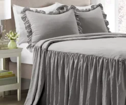 Lush Decor Crinkle Texture Bedspread Set -Northlight Sales Store 810596198