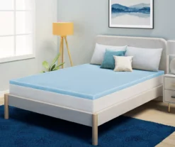 Serta Perfect Sleeper Easy Saver Blue 2" Memory Foam Topper -Northlight Sales Store 810597382 4