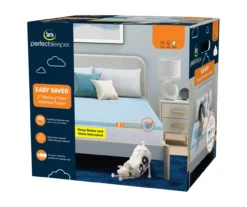 Serta Perfect Sleeper Easy Saver Blue 2" Memory Foam Topper -Northlight Sales Store 810597384 1