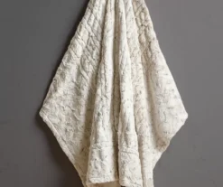 Marselle Leopard Print Faux Fur Heated Throw, (50" X 70") -Northlight Sales Store 810598128 2