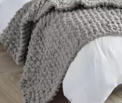 Chunky-Knit Handmade Throw, (50" X 60") 31 Chunky-Knit Handmade Throw, (50" X 60") -Northlight Sales Store 810598139 2