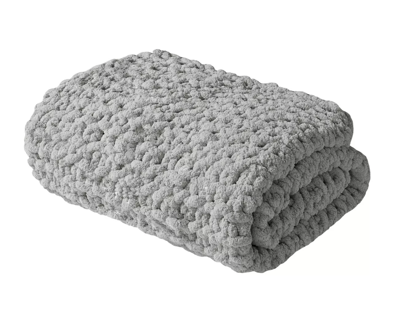 Chunky-Knit Handmade Throw, (50" X 60") 13 Chunky-Knit Handmade Throw, (50" X 60") - Image 11