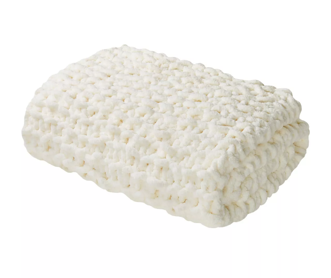 Chunky-Knit Handmade Throw, (50" X 60") 19 Chunky-Knit Handmade Throw, (50" X 60") - Image 17