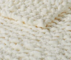 Chunky-Knit Handmade Throw, (50" X 60") 39 Chunky-Knit Handmade Throw, (50" X 60") -Northlight Sales Store 810598140 4