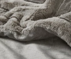 Polar Patchwork Stripe Plush Throw, (50" X 60") 21 Polar Patchwork Stripe Plush Throw, (50" X 60") -Northlight Sales Store 810598142 3