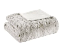 Marselle Leopard Print Oversize Faux Fur Throw, (60" X 70") -Northlight Sales Store 810598164 4