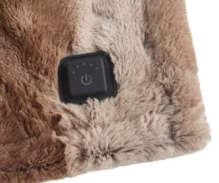 Marselle Faux Fur Heated Wrap, (50" X 64") -Northlight Sales Store 810598189 5