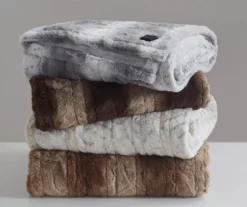 Marselle Faux Fur Heated Wrap, (50" X 64") -Northlight Sales Store 810598189 8