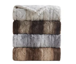 Marselle Faux Fur Heated Wrap, (50" X 64") -Northlight Sales Store 810598189 9