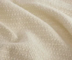 Freshspun Basketweave-Texture Cotton Blanket -Northlight Sales Store 810598192 810598193 810598194 4
