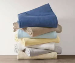 Freshspun Basketweave-Texture Cotton Blanket -Northlight Sales Store 810598192 810598193 810598194 5