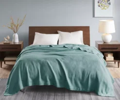 Textured-Knit Egyptian Cotton Blanket -Northlight Sales Store 810598198 810598199 810598200 1