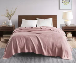 Textured-Knit Egyptian Cotton Blanket -Northlight Sales Store 810598204 810598205 810598206 1