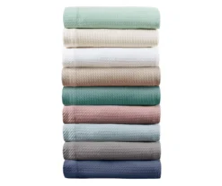 Textured-Knit Egyptian Cotton Blanket -Northlight Sales Store 810598219 810598220 810598221 5