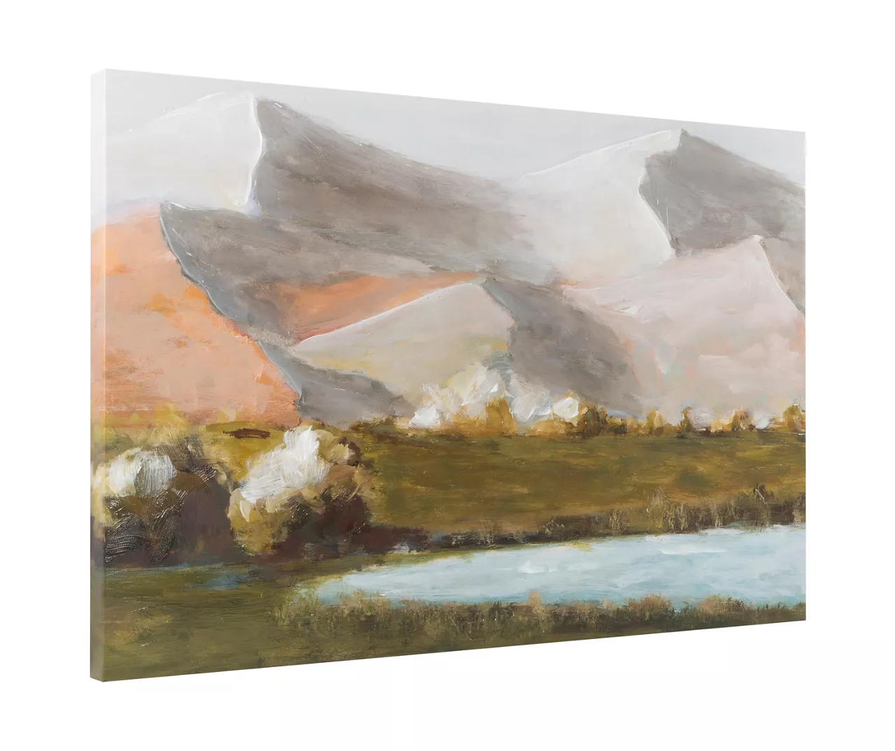 In The Mountains Textured Wrapped Canvas 4 In The Mountains Textured Wrapped Canvas - Image 2