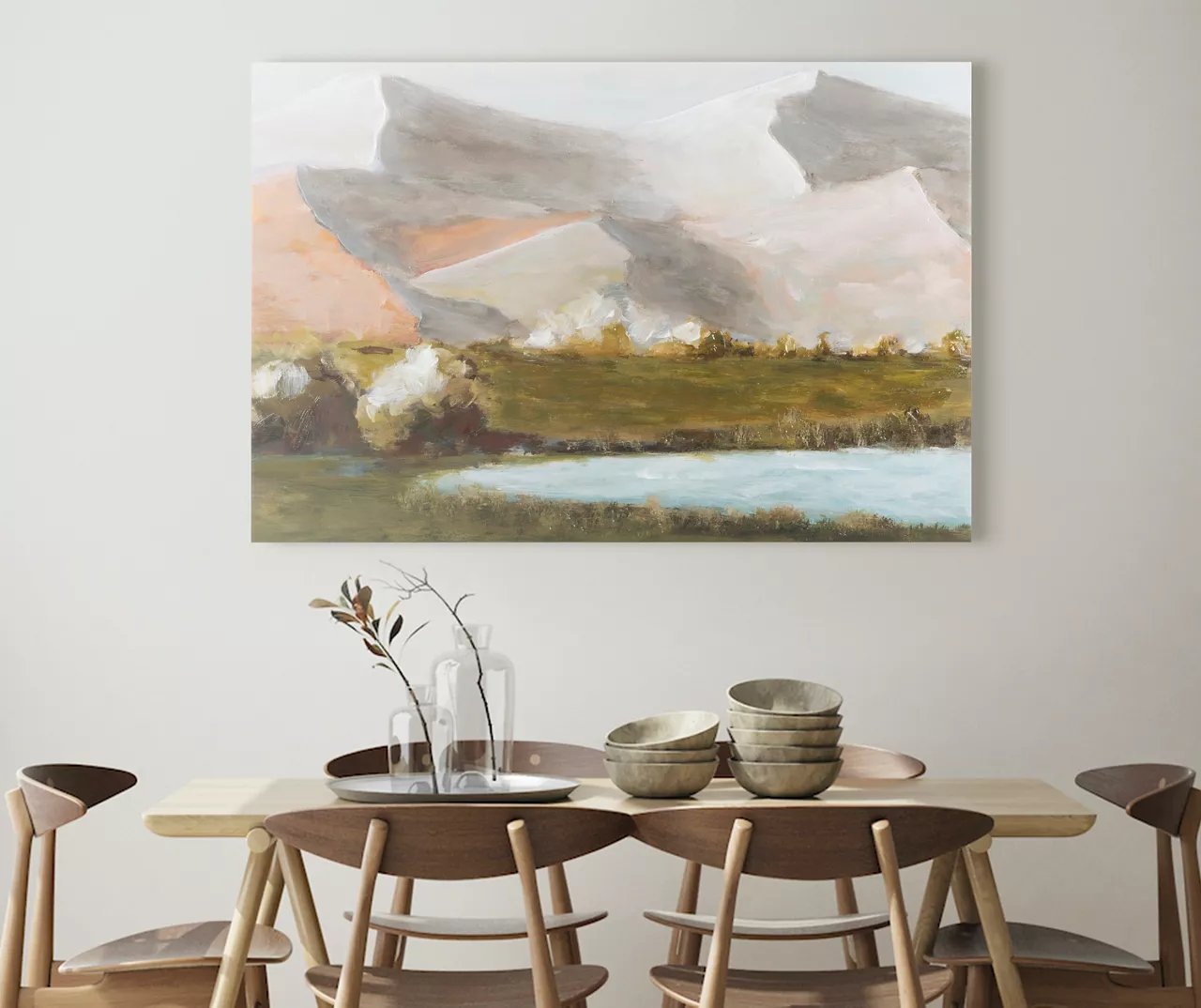 In The Mountains Textured Wrapped Canvas 5 In The Mountains Textured Wrapped Canvas - Image 3