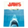 Jaws Blue Poster Fleece Throw, (46" X 60") -Northlight Sales Store 810601853 A0