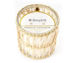 Wild Sedona Vanilla Cashmere 2-Wick Seagrass Sleeve Candle, 14 Oz.