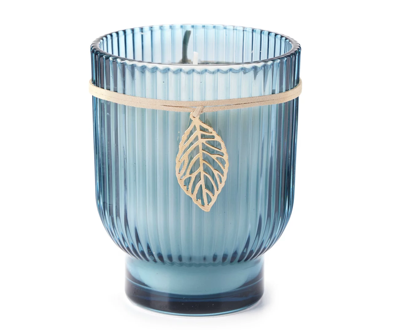 Wild Sedona Sea Salt Wave Rib Pedestal Candle, 15 Oz. 3 Wild Sedona Sea Salt Wave Rib Pedestal Candle, 15 Oz.
