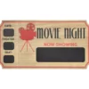 "Now Showing" Brown & Red Chalkboard Wall Plaque -Northlight Sales Store 810602646 A0 1