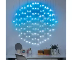 Moonrise Round 17-Strand LED Curtain Lights -Northlight Sales Store 810603120 B0