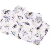 White, Blue & Yellow Birds Queen 4-Piece Microfiber Sheet Set -Northlight Sales Store 810603247 810603245 A0