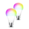 Glow-Up 6-Watt A19 LED Multicolor Light Bulbs, 2-Pack -Northlight Sales Store 810603451 A0