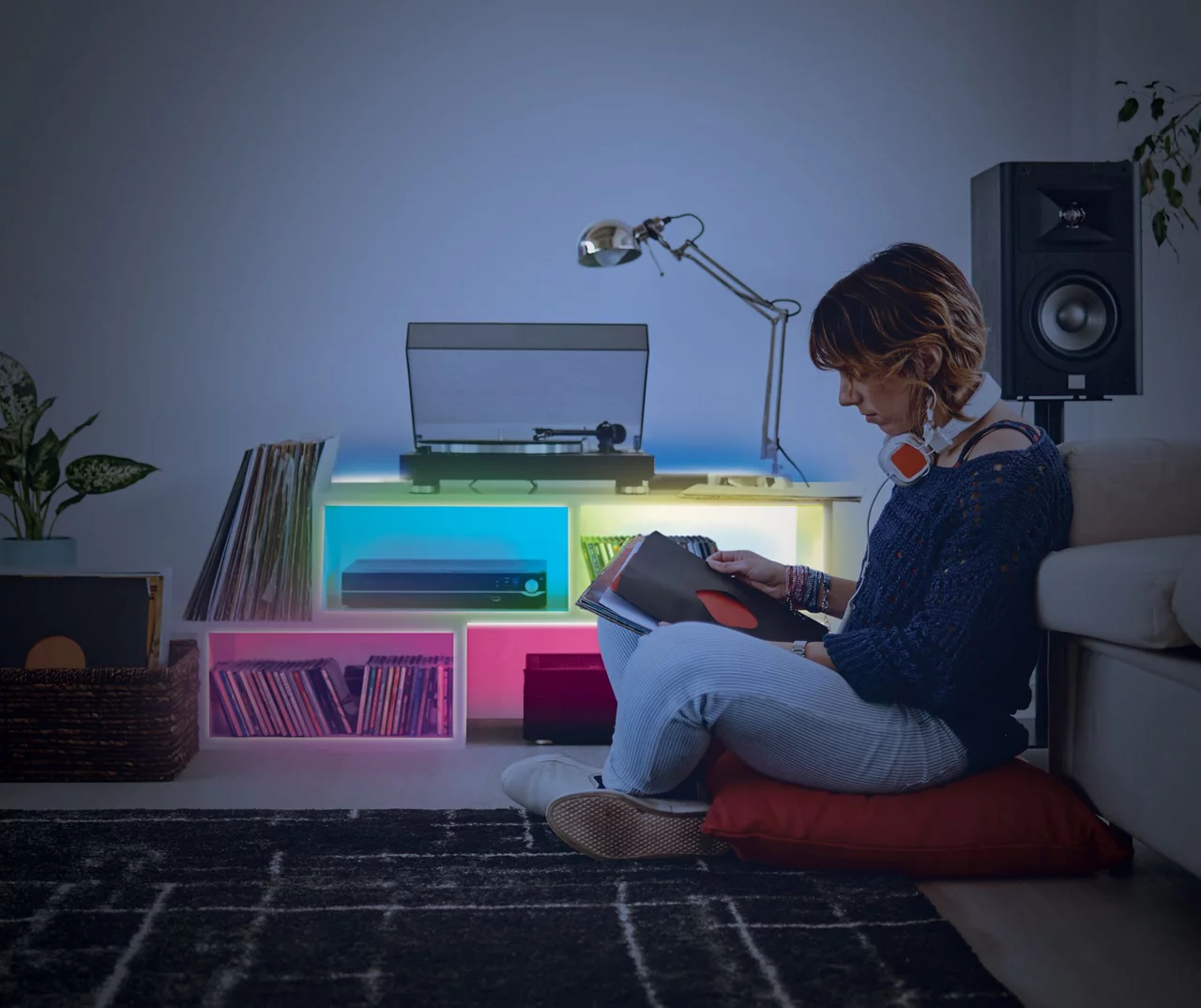 Glow-Up Music Sync Strip Light, 9' Ft. 4 Glow-Up Music Sync Strip Light, 9' Ft. - Image 2