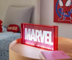 Red Marvel Logo Neon Lamp -Northlight Sales Store 810603605 B0 2