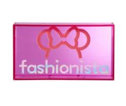 "Fashionista" Pink Minnie Mouse Neon Lamp