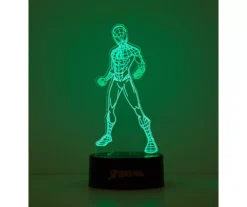 Marvel Spider-Man Multi-Color Acrylic Lamp -Northlight Sales Store 810603608 B0 2