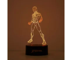 Marvel Spider-Man Multi-Color Acrylic Lamp -Northlight Sales Store 810603608 B0 3