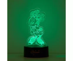 Disney Minnie Mouse Multi-Color Acrylic Lamp -Northlight Sales Store 810603609 B0 2