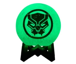 Marvel Black Panther Icon Multi-Color Moon Lamp -Northlight Sales Store 810603741 A8 2
