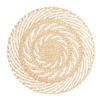 Tan & White Spiral Woven Grass Wall Decor -Northlight Sales Store 810603849 A0