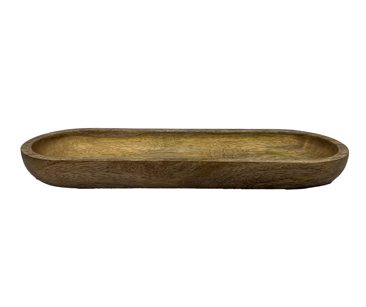 16.3" Dough Bowl Mango Wood Decorative Tray 3 16.3" Dough Bowl Mango Wood Decorative Tray