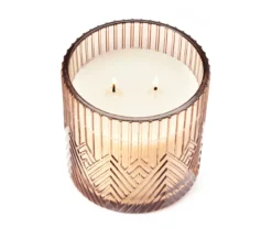 Peach Mandarin Orange Geometric Glass Jar Candle, 16 Oz. -Northlight Sales Store 810604232 A8 2