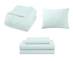 Diamond-Quilted Twin 5-Piece Comforter Set -Northlight Sales Store 810605027 A7 2