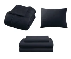 Diamond-Quilted Twin 5-Piece Comforter Set -Northlight Sales Store 810605030 A7 2