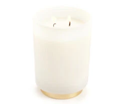 Homeward Almond Biscotti 2-Wick Frosted Glass Candle, 18 Oz. -Northlight Sales Store 810606429 A0 1