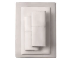 Ivory 1,500-Thread Count Queen 4-Piece Sheet Set -Northlight Sales Store 810607441 810607260 A4