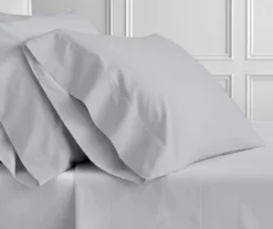 Gray 1,500-Thread Count King 4-Piece Sheet Set -Northlight Sales Store 810607443 810607442 A8