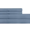 Light Blue 1,500-Thread Count Queen 4-Piece Sheet Set -Northlight Sales Store 810607449 81067448 A0