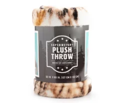 Aqua & Brown Kittens Raschel Throw, (50" X 60") -Northlight Sales Store 810608823 A0