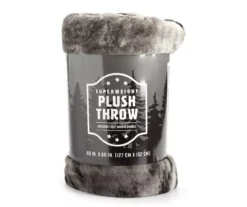 White Tiger Raschel Throw, (50" X 60") -Northlight Sales Store 810608824 A0